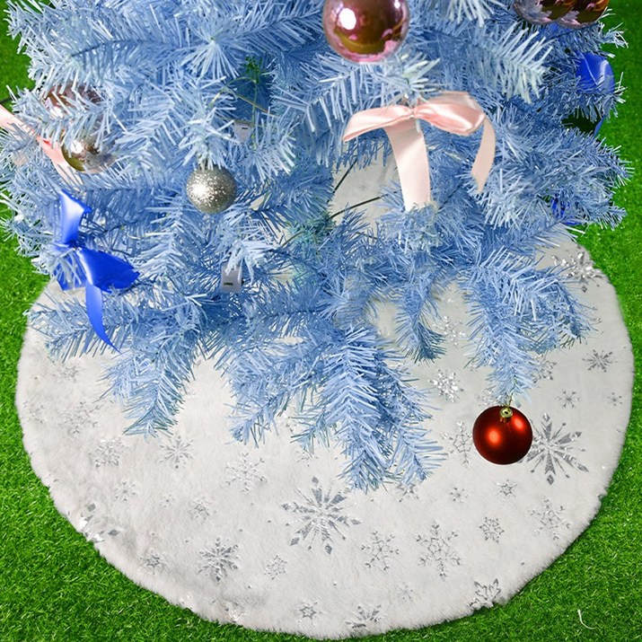 크리스마스 트리스커트 러그 트리용품 122cm 원형 크리스탈 트리꾸미기 ORSE122