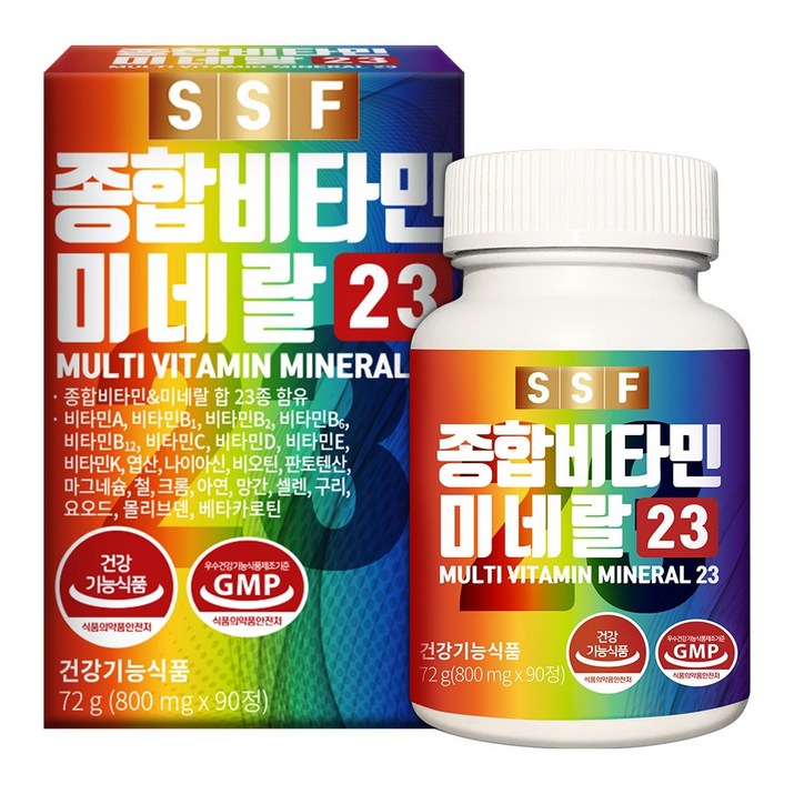 순수식품 종합 멀티 비타민 미네랄