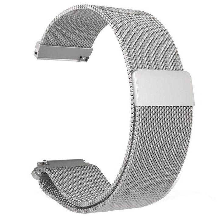 젤센 스마트워치 메탈 스트랩 20mm, M2 실버
