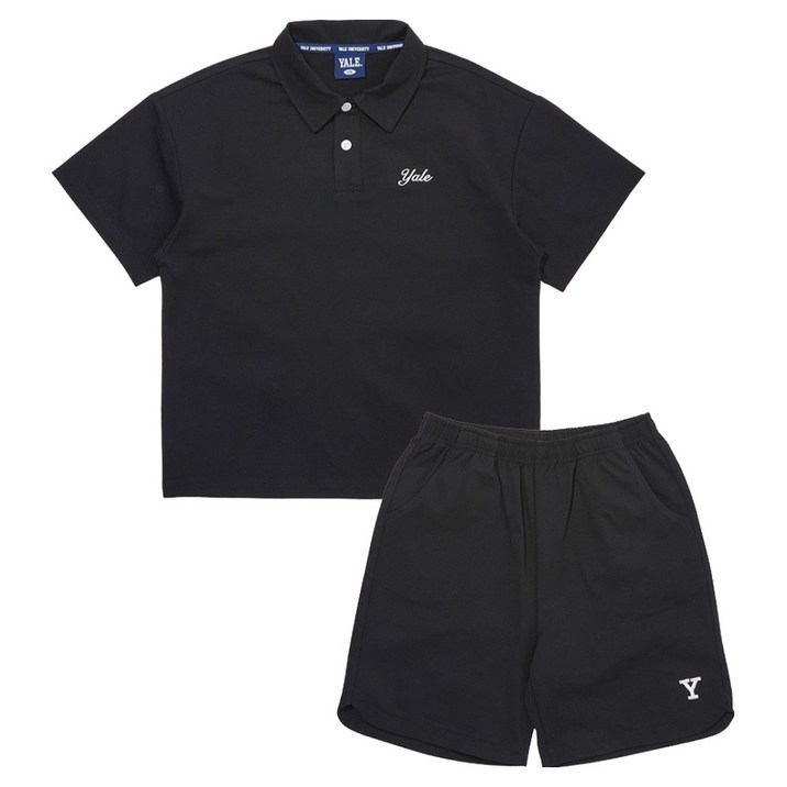 예일키즈 아동용 예일 클래식 반팔 피케 셋업 YJCCSUF23432