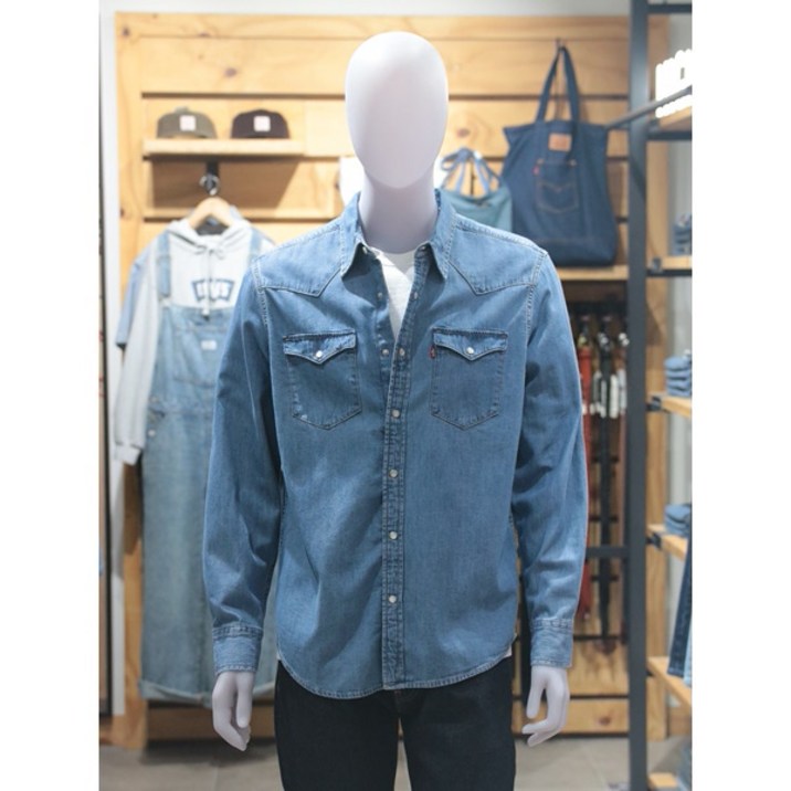 리바이스 클래식 웨스턴 데님 셔츠 857450108