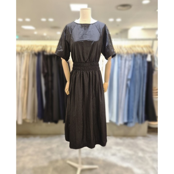 [플라스틱아일랜드] 스티치 라글란 원피스 (PP2WO589)