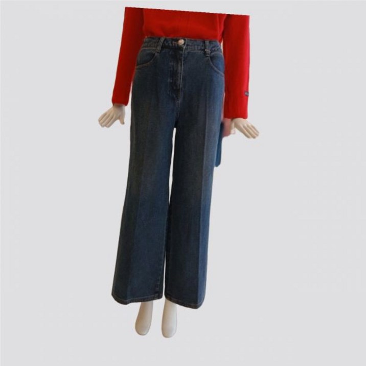 CC콜렉트 씨씨콜렉트 백밴딩세미와이드데님팬츠E244psa149 898277