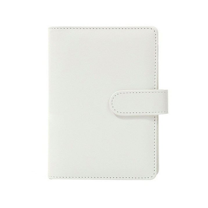 푸꾸푸꾸 마카롱 다이어리 6공 커버 A6, 화이트 (A6)