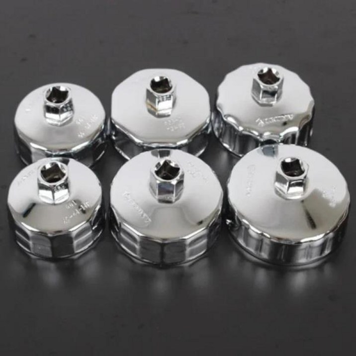 1/2인치 스퀘어 드라이브 65mm-86mm 14날 오일 필터 렌치 - 도요타 호환 라다 기아 호환 Volkswagen 호환