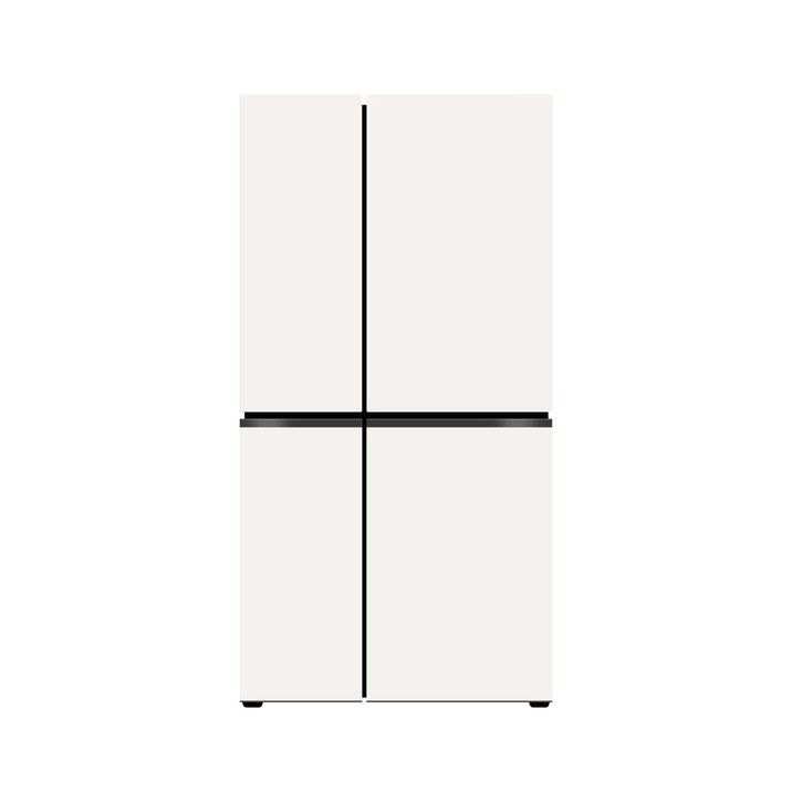 LG전자 디오스 냉장고 S834MEE30E 베이지 832L