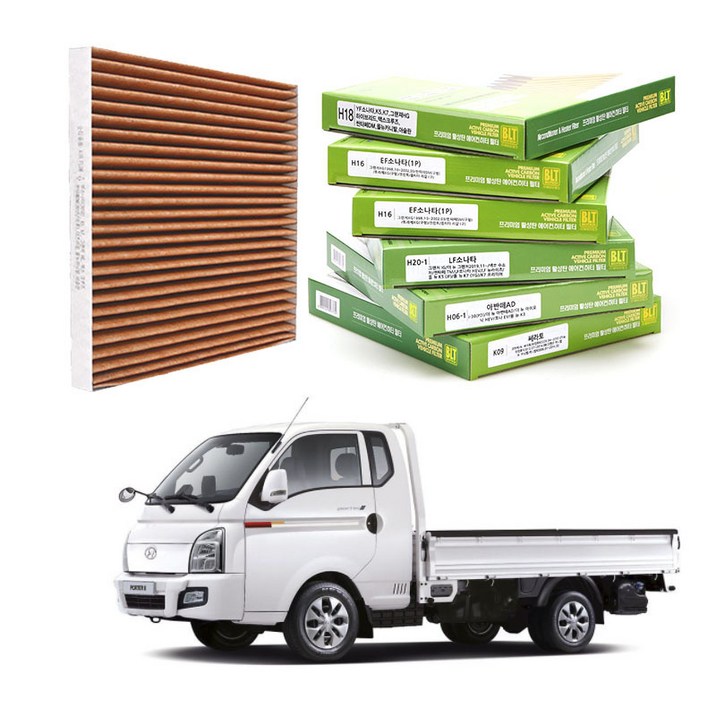  국산필터 SM5에어컨필터 PM2.5프리미엄 순정호환, 1개