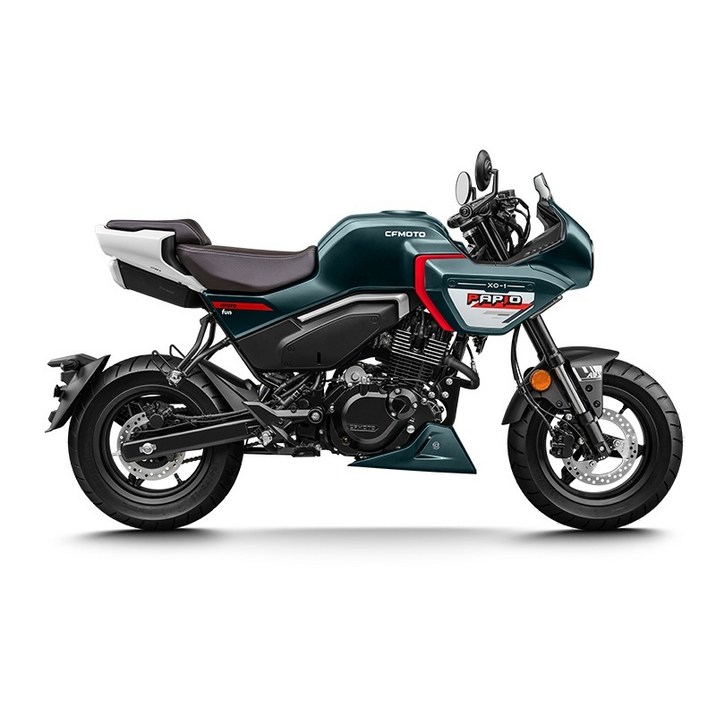 레트로 미니바이크 125cc 클래식 소형 바이크 출퇴근 클래식 스쿠터