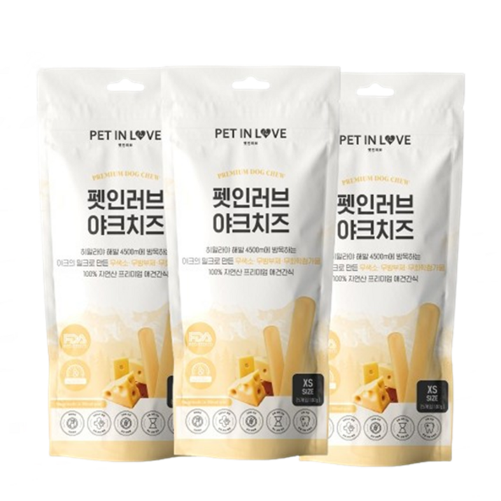 펫인러브 무염 YAK CHEESE