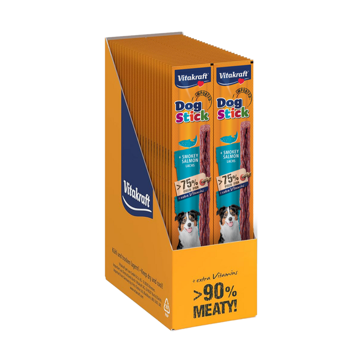 비타크래프트 도그스틱 강아지 저키, 600g 12g X 50개, 연어, 12g, 50개