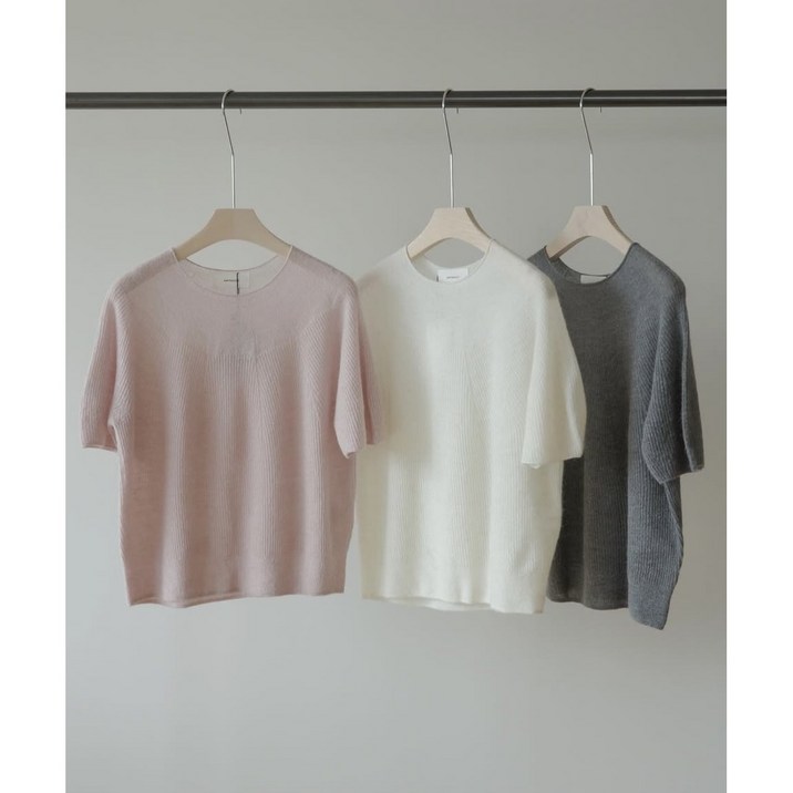 에이미그레이스 마르쉐 알파카 반팔 홀가