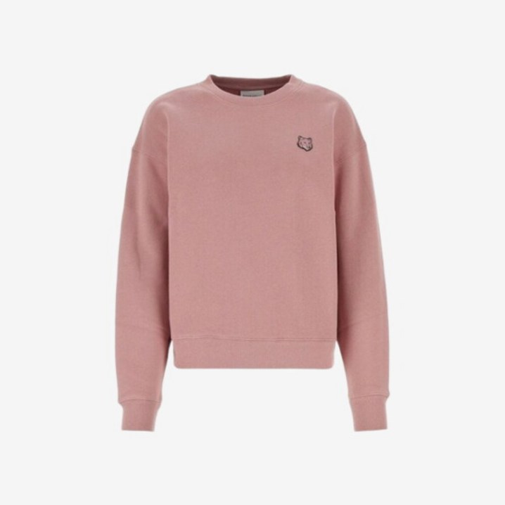 메종키츠네 볼드 폭스 맨투맨 핑크 여성 MW00315KM0307 P625