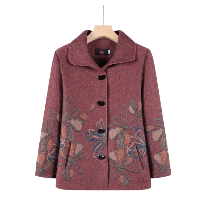 쌍천 봄가을점퍼 자켓 간절기외투 엄마 할머니 옷 나들이옷 60 70대 80대 옷 빅사이즈 A25092413