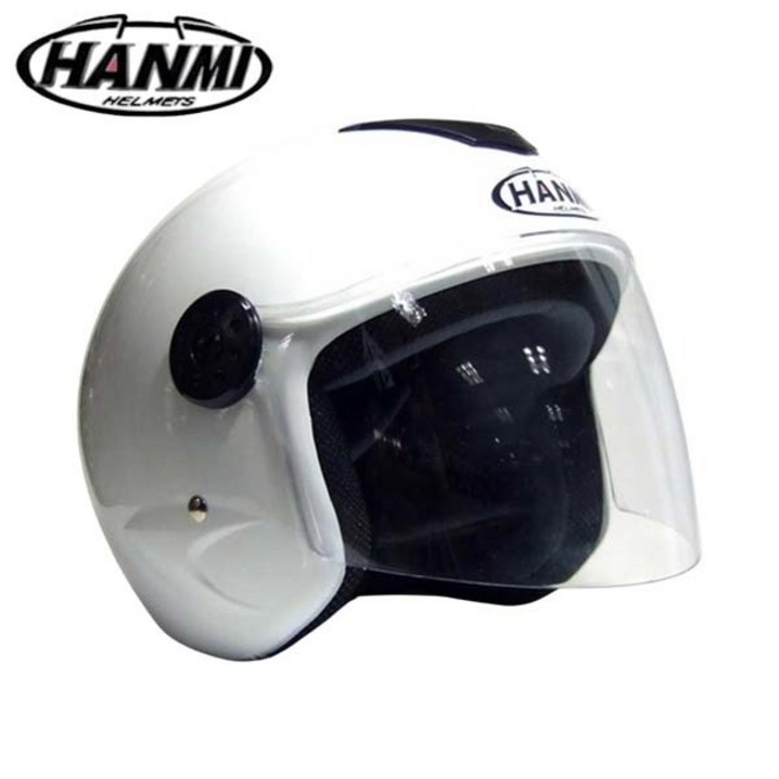 리퍼상품 한미 세타모 헬멧 블랙 오픈페이스 오토바이 스쿠터 바이크 킥보드 배달 입문용