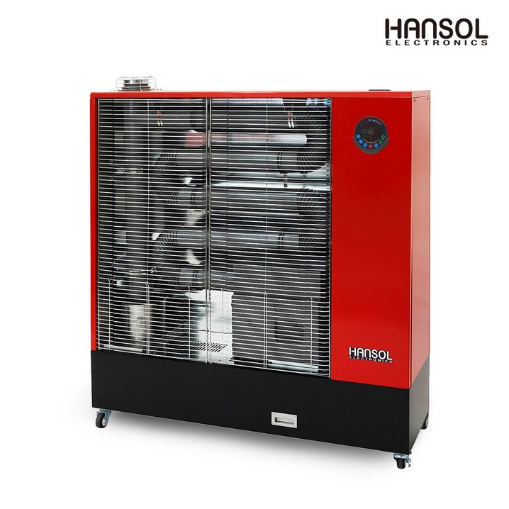 한솔일렉트로닉스 펠릿 튜브히터 난로 돈풍기 펠렛 화목 난로 HDPF300