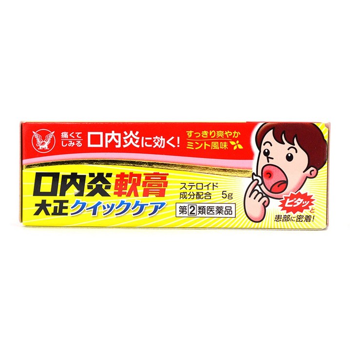 일본정품 일본 국민 구내염 연고 5g 입병 혓바늘 입안상처 알보칠 대신 퀵연고, 5ml, 1통