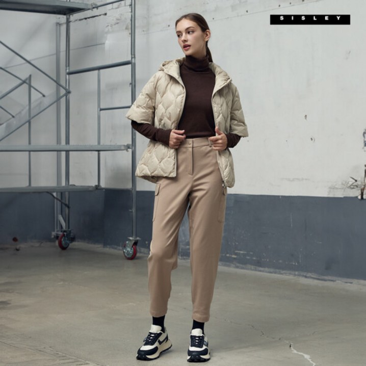SISLEY 시슬리 24FW 하프밴드 조거팬츠