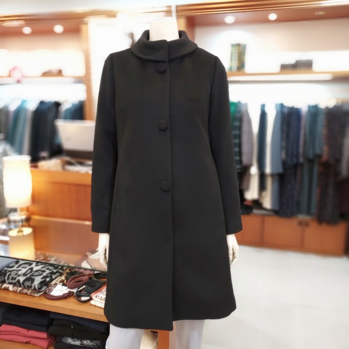 앤디스클라인 괴정    변형 밴드카라   코트 A2NDH809   99