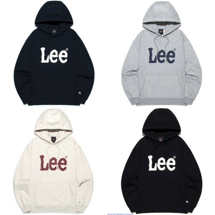 국내매장판 리 LEE 상의빅 트위치 로고 후드 티셔츠 색상 4종