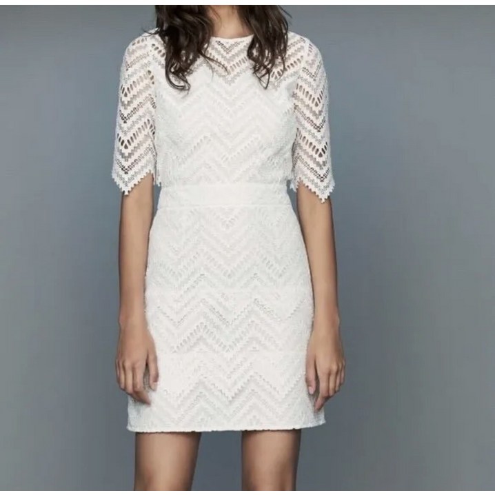 마쥬 Maje 화이트 레이스 드레스 사이즈 3 5522136