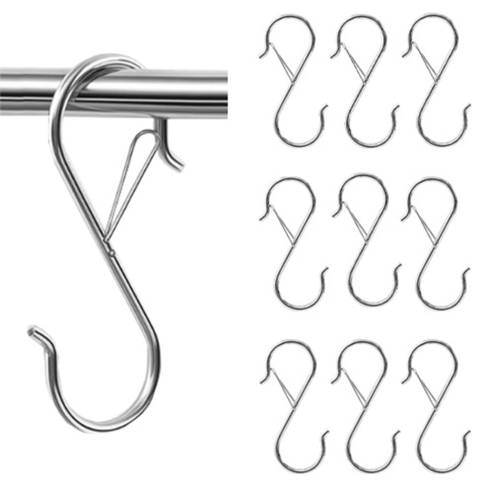 디오셀 낙하방지 잠금형 S고리 후크