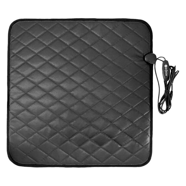 엑스핏 국산 블랙에디션 차량용 온열 겨울 USB 열선방석