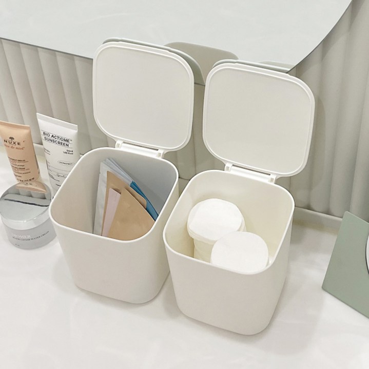 라이크하우스 탁상용 사각 미니 휴지통