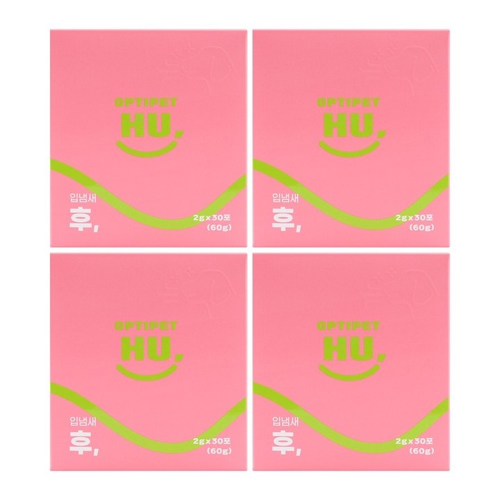 옵티펫 반려동물 영양제, 30회분, 구강치석관리, 4개
