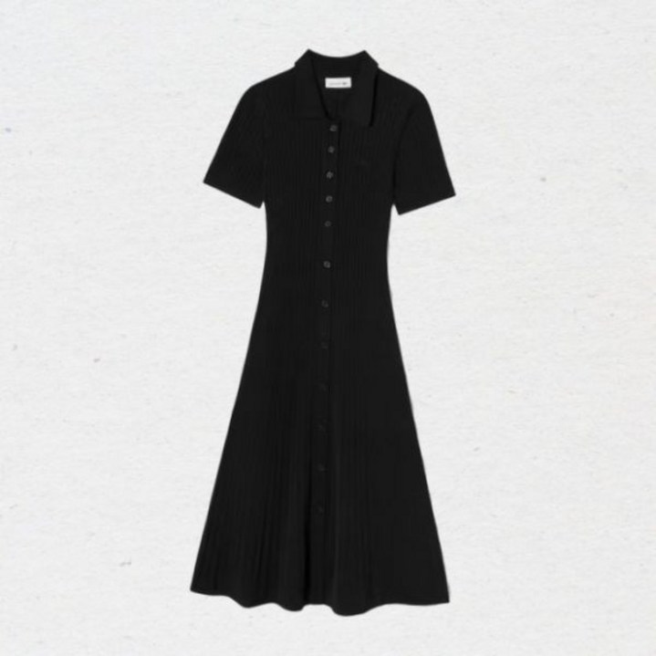 매장정품 라코스테 라코스테제습제여성 25SS 립조직 스웨터 드레스 EF700E55G 031 블