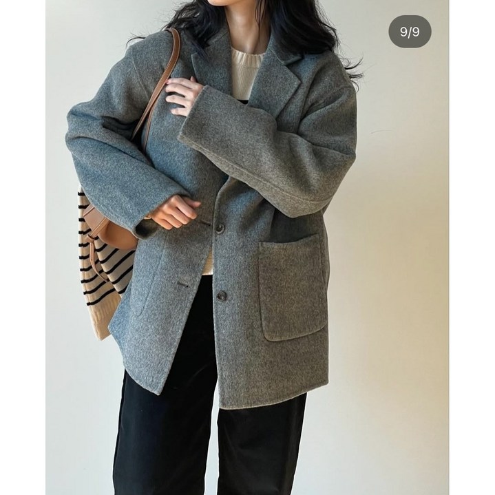 에이미그레이스 핸드메이드 반코트