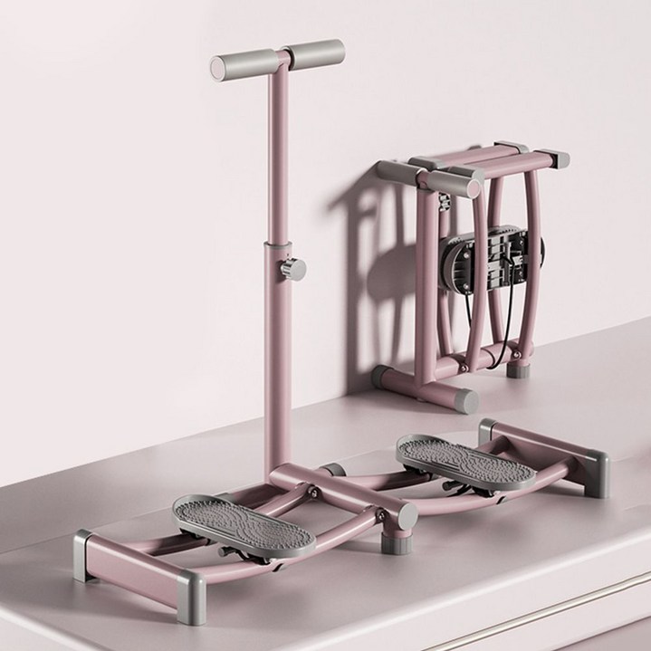 높이조절 스키 슬라이드보드 스트레칭 밸런스보드, 베이직슬라이드 핑크, 1개