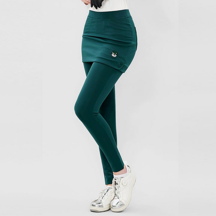 [체스골프-무료배송] 미우 퍼포먼스 렌도스 여성골프 치마레깅스 골프치마레깅스 운동레깅스 가을치마레깅스