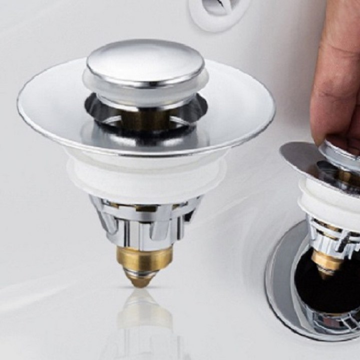 세면대트랩 물마개 세면대부속품 세면대냄새 물마개 팝업 배수구 배수관