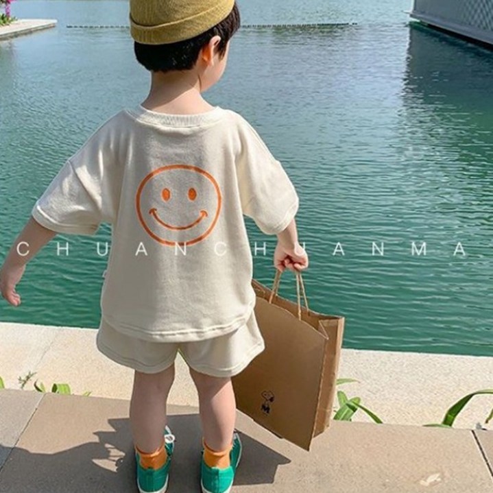 앙디 O상하복 하이스마일 OC114 (반팔티+반바지) 남아여아 아동복