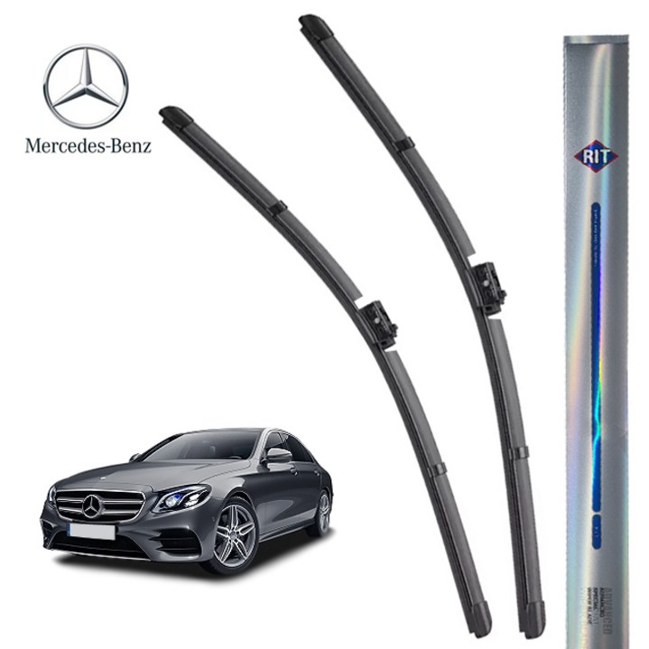 RIT 벤츠 더 뉴 E클래스 ( W213 , C238 , A238 ) 와이퍼 전면 세트 2016년 하반기~23년