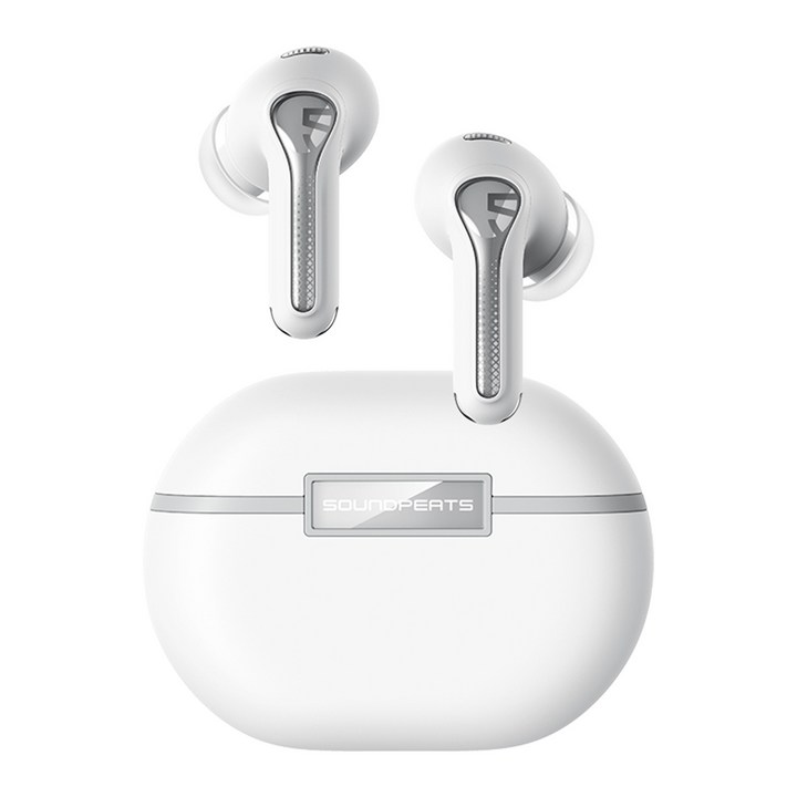 SOUNDPEATS Capsule 3 Pro 블루투스 5.3 이어폰 TWS 진정한 무선 이어폰 43dB 하이브리드 ANC 하이레스 인증 LDAC 오디오 코덱, White, Capsule 3 Pro SOUNDPEATS Capsule 3 Pro 블루투스 5.3 이어폰 TWS 진정한 무선 이어폰 43dB 하이브리드 ANC 하이레스 인증 LDAC 오디오 코덱, White, Capsule 3 Pro