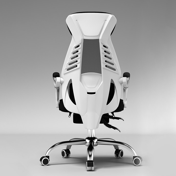 아우스 KOC 컴퓨터의자 사무용의자 학생의자 사무실의자 책상의자 학생의자 공부의자 중역의자 피씨 PC방 편한 대학생 의자추천, KOC04 WHITE