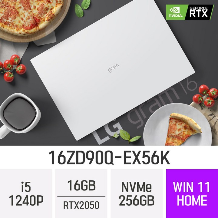 LG전자 2022 그램 16 16ZD90Q-EX56K - 무선마우스 & 패드 증정, Win11 Home, 16GB, 256GB