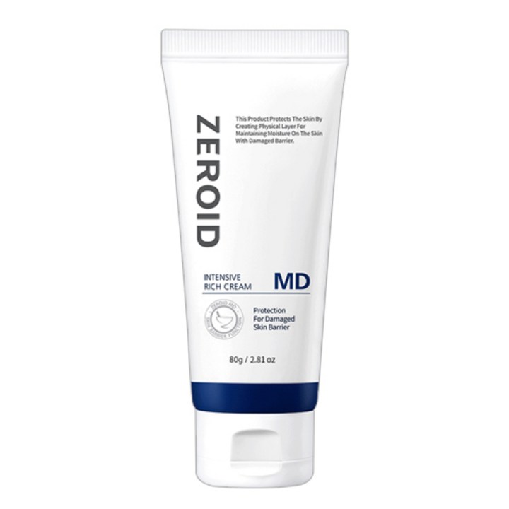 제로이드 인텐시브 리치 크림 엠디 MD 80g, 1개, 80ml