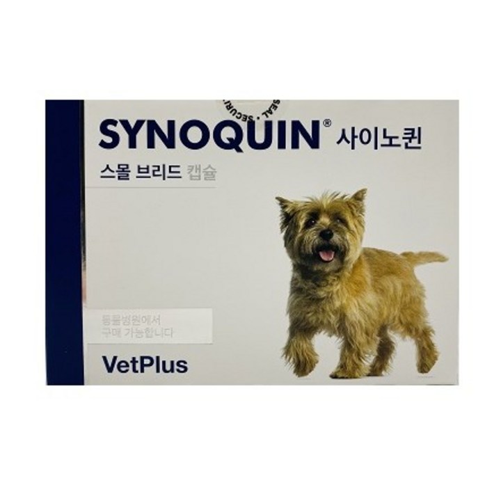 사이노퀸 소형견 관절 영양제 30캡슐 SYNOQUIN