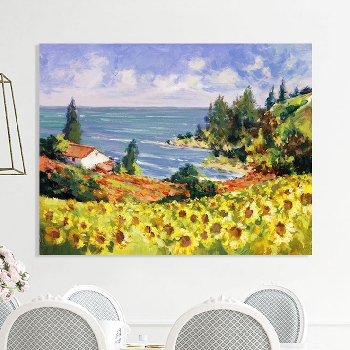 세잔느화실 캔버스액자217.해바라기