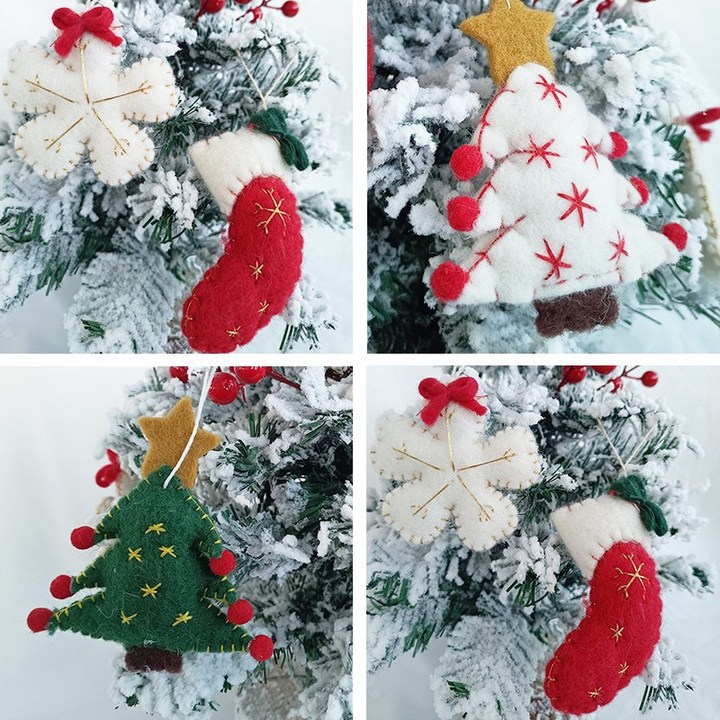 크리스마스미니오너먼트 미니 크리스마스 큐티 장식세트 웨일러 Christmas decorations