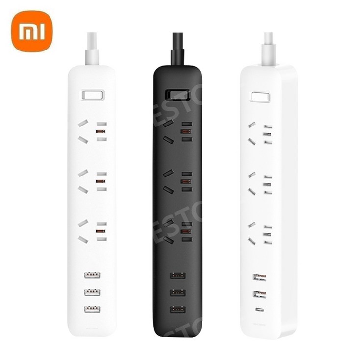 샤오미 멀티탭 USB C타입 고속충전 멀티콘센트 플러그 아답터 콘센트  돼지코 무료증정
