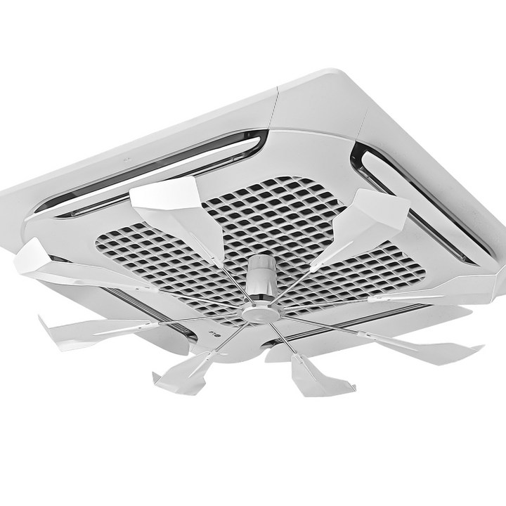 쿼카씨 천장형 시스템에어컨 실링팬 난방기 공기순환팬 바람막이 윈드바이저, 1개, BL018