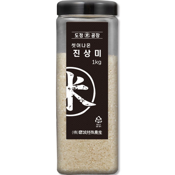 도정공장 씻어나온 진상미, 1kg, 1개