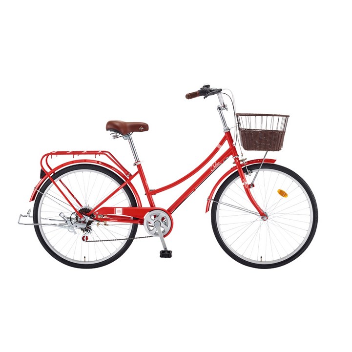 2021 26인치 클로이 7단  바구니 클래식 디자인 여성용 자전거