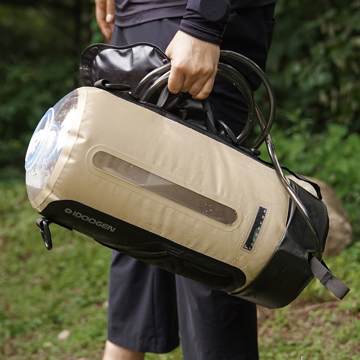 아이두젠 오토 프레셔 하이엔드 캠핑 휴대용 샤워기 샤워백