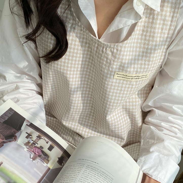 한스갤러리 미카 어린이집 유치원 보육 교사 카페 원피스 앞치마 FREE 한스갤러리 미카 어린이집 유치원 보육 교사 카페 원피스 앞치마 FREE