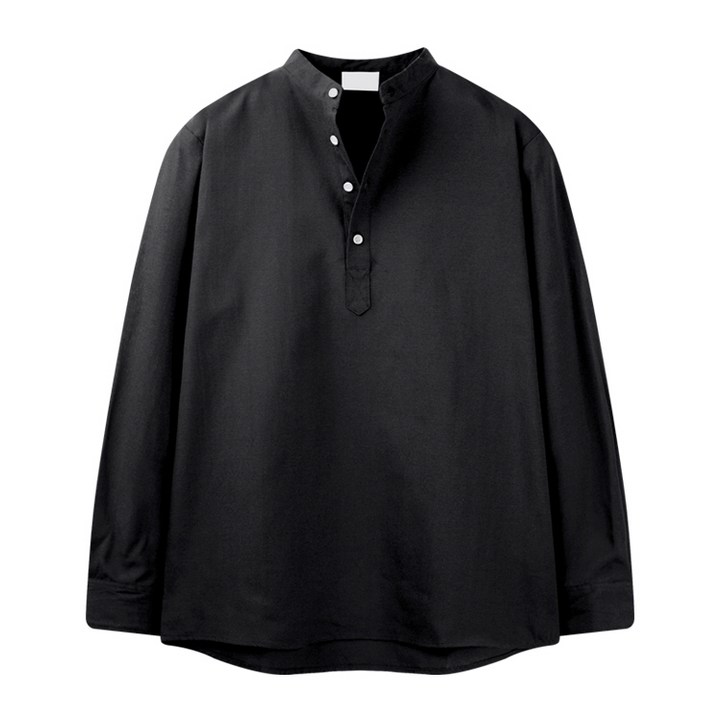 해리슨 남성용 스탠다드핏 헨리넥 긴팔셔츠 HA1176 MON1011