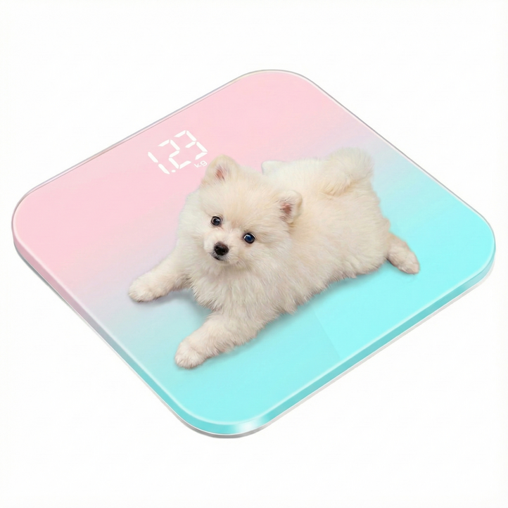 베이비테일 반려동물 체중계 강아지 고양이 소수점 측정